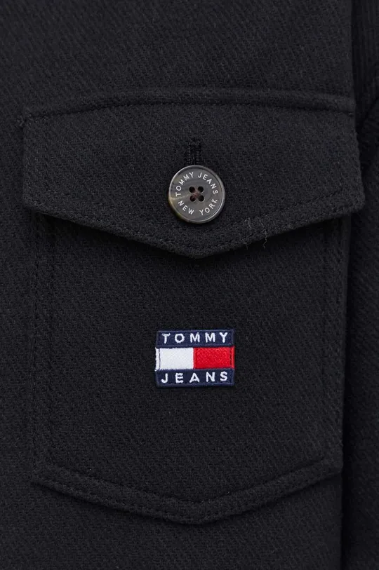 Παλτό από μείγμα μαλλιού Tommy Jeans Γυναικεία