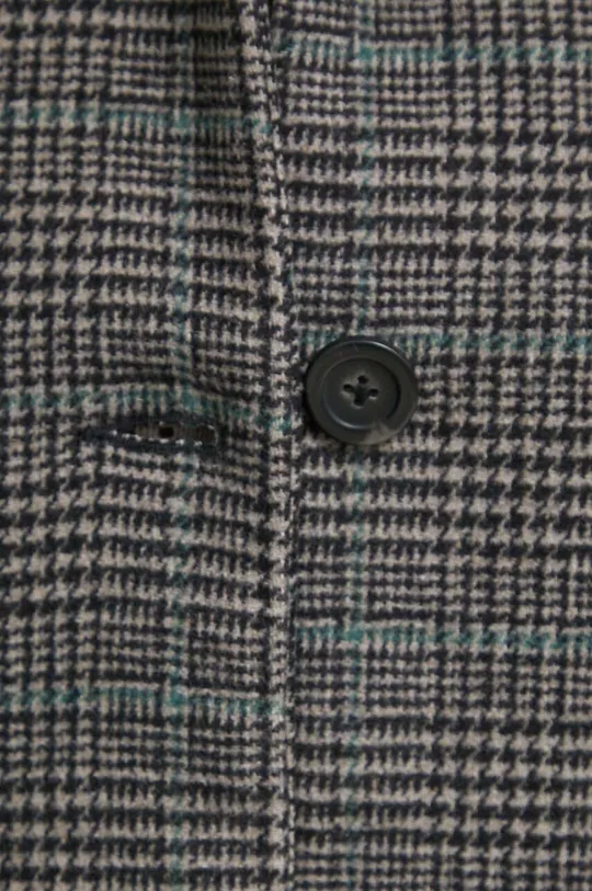 Abercrombie & Fitch kabát gyapjú keverékből Női