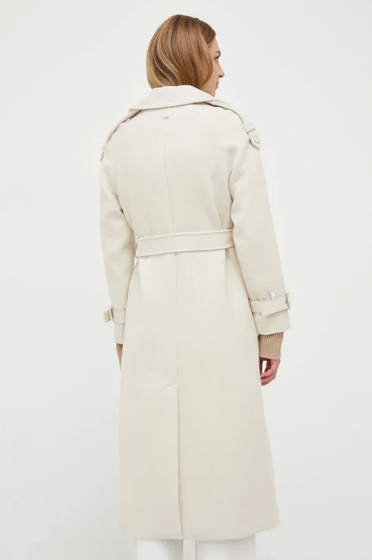 Пальто с примесью шерсти Morgan Основной материал: 68% Полиэстер, 31% Шерсть, 1% Вискоза Подкладка: 100% Полиэстер