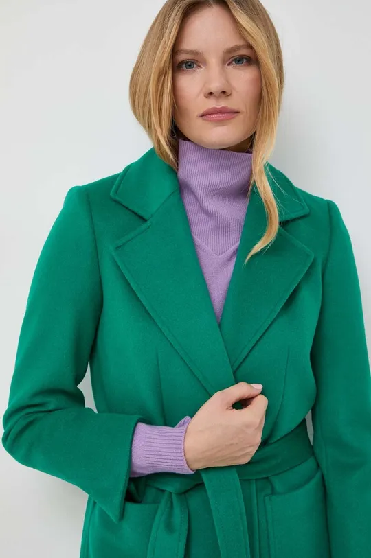 zielony MAX&Co. płaszcz wełniany