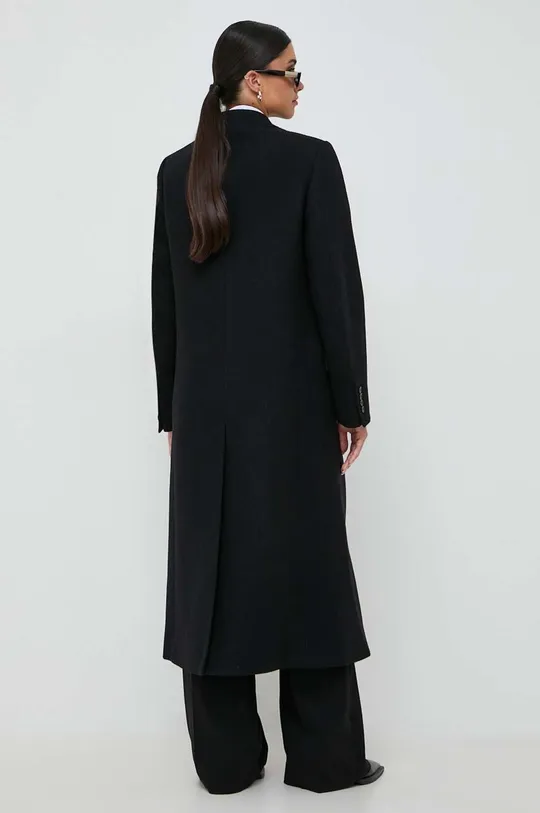 Шерстяное пальто Victoria Beckham Основной материал: 90% Шерсть мериноса, 10% Нейлон Подкладка: 100% Вискоза