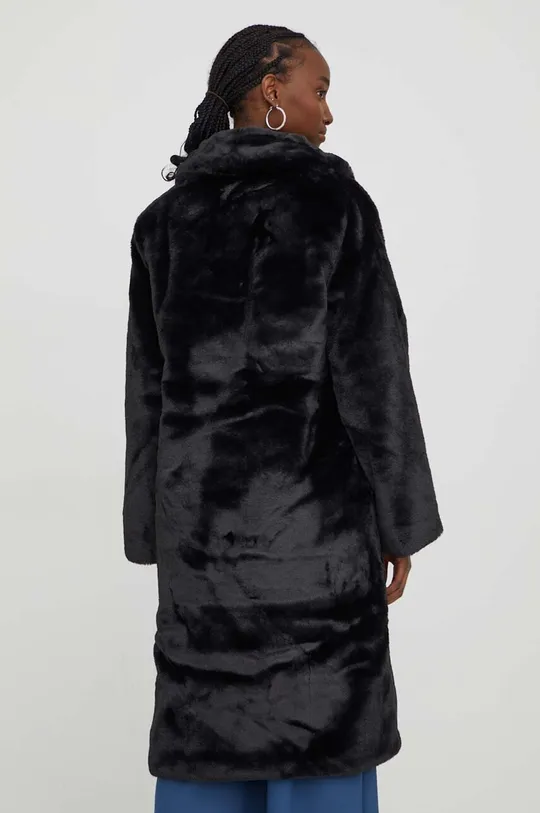 fekete Abercrombie & Fitch kabát