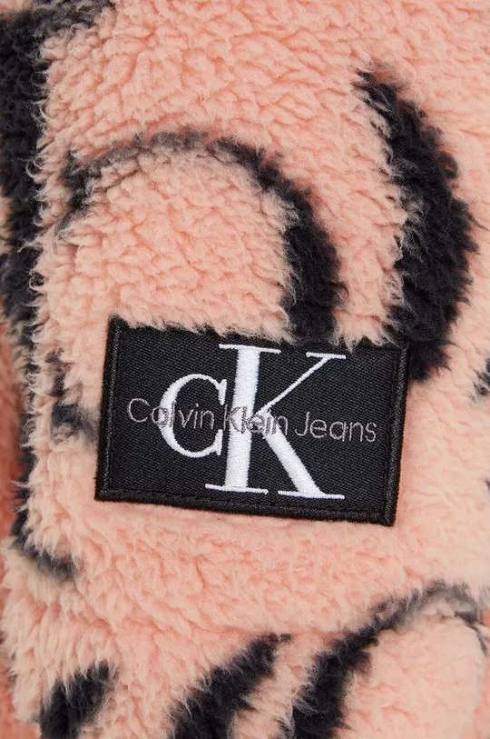 ružová Detský kabát Calvin Klein Jeans