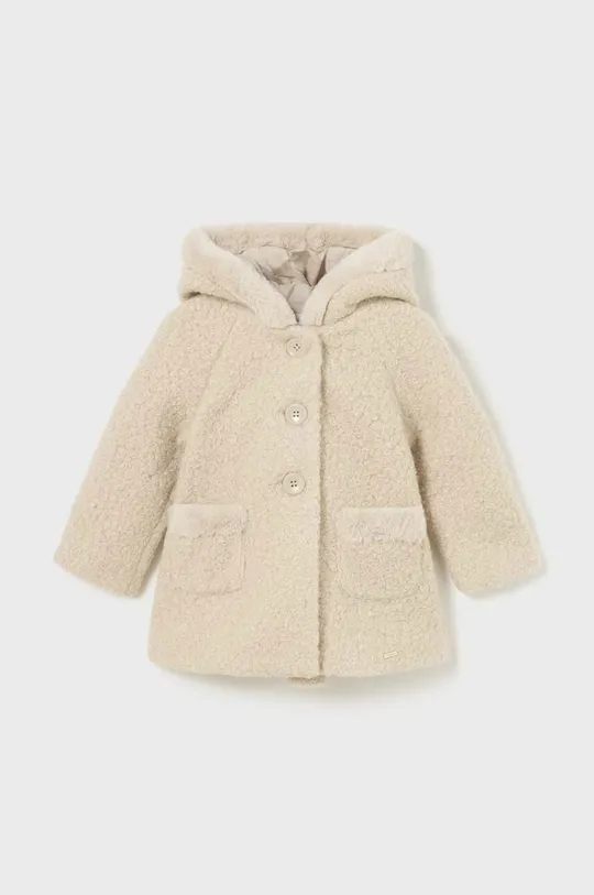 бежевый Пальто для малышей Mayoral Для девочек