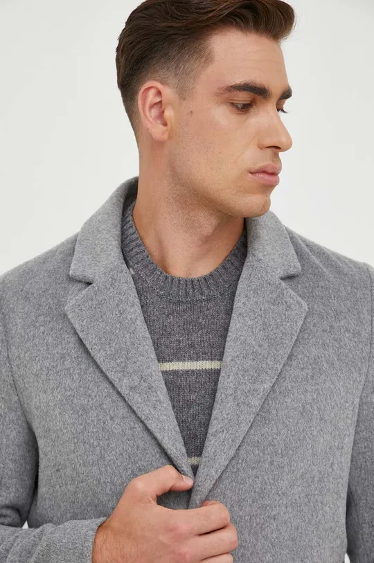 серый Шерстяное пальто United Colors of Benetton