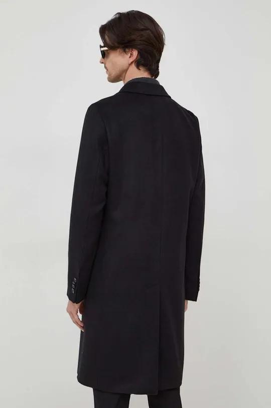 Шерстяное пальто BOSS Основной материал: 90% Новая шерсть, 10% Кашемир Подкладка: 100% Вискоза Подкладка рукавов: 100% Хлопок