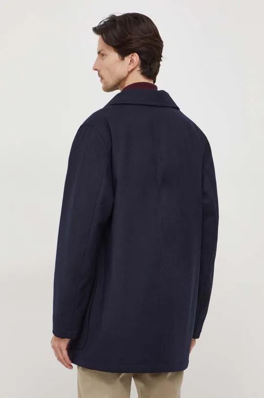 Шерстяное пальто Polo Ralph Lauren Основной материал: 54% Шерсть, 46% Полиэстер Подкладка: 100% Полиэстер Подкладка кармана: 100% Хлопок Резинка: 91% Шерсть, 8% Полиамид, 1% Эластан