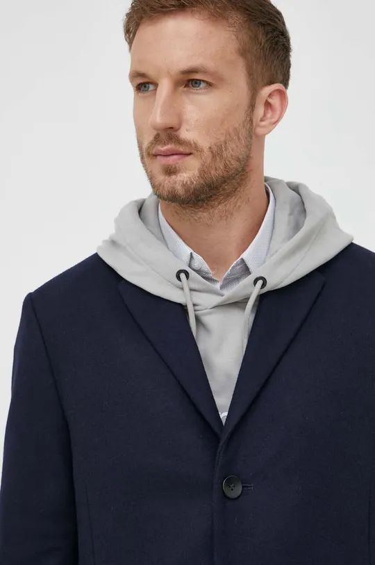 Μάλλινο παλτό Calvin Klein Ανδρικά