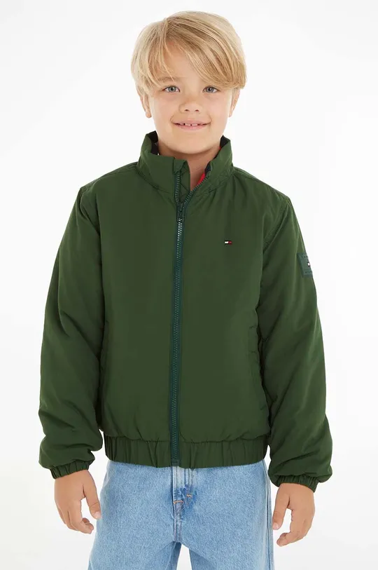 πράσινο Παιδικό μπουφάν Tommy Hilfiger Για αγόρια