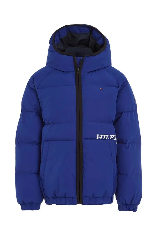 Дитяча куртка Tommy Hilfiger блакитний