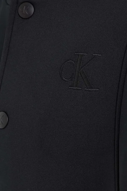 czarny Calvin Klein Jeans kurtka bomber dziecięca
