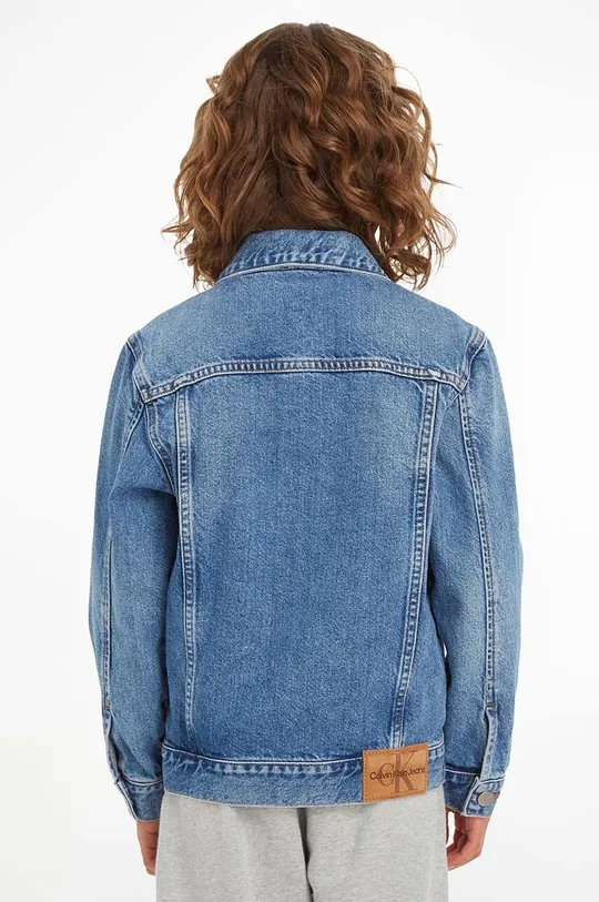 Βαμβακερό τζιν μπουφάν Calvin Klein Jeans