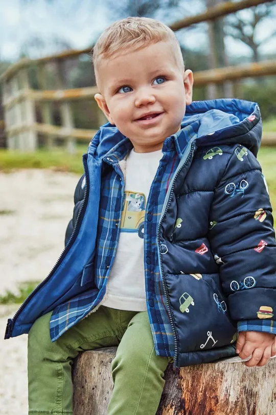 plava Dvostrana jakna za bebe Mayoral Za dječake
