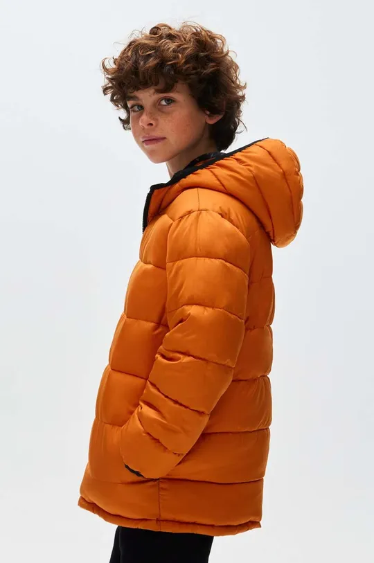 Otroška dvostranska jakna Mayoral oranžna