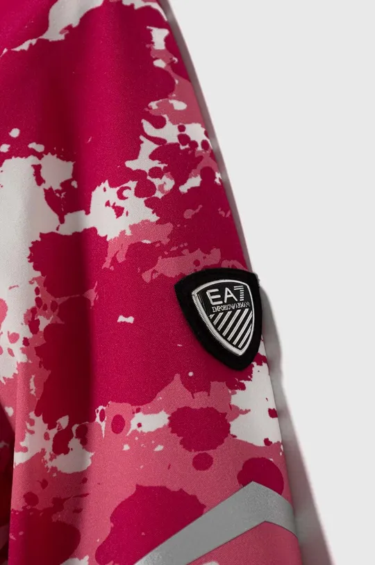 rózsaszín EA7 Emporio Armani rövid kabát