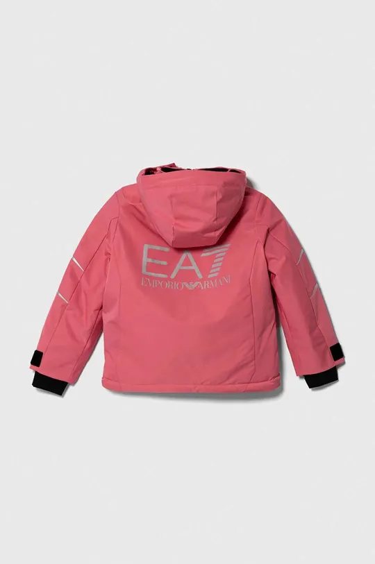 Μπουφάν EA7 Emporio Armani ροζ
