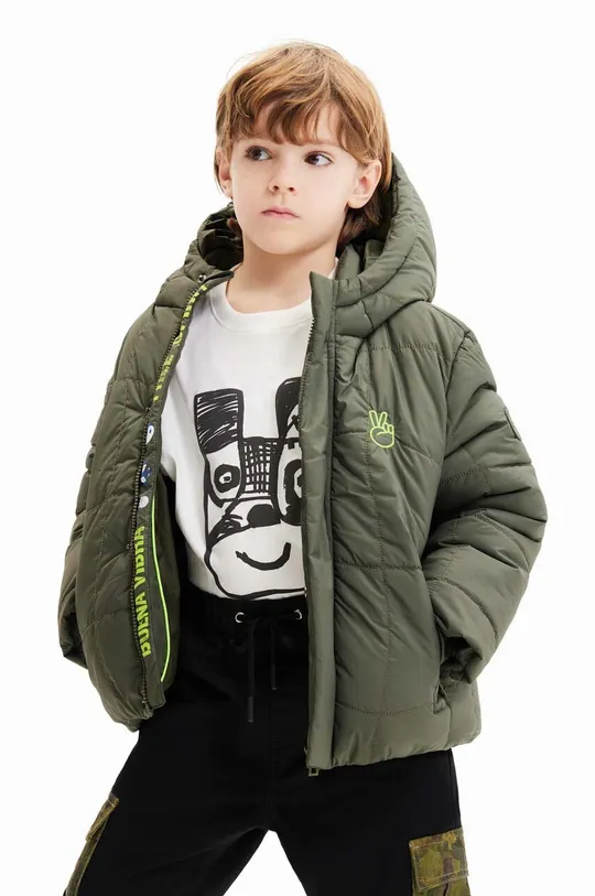 πράσινο Παιδικό μπουφάν Desigual Για αγόρια