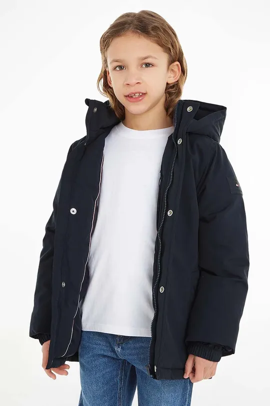 тёмно-синий Детская куртка Tommy Hilfiger Для мальчиков