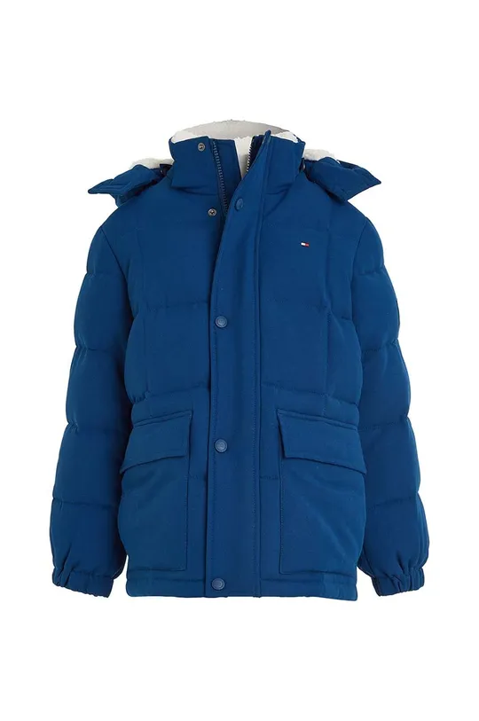 Дитяча куртка Tommy Hilfiger темно-синій
