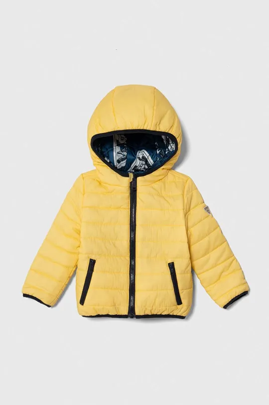 жёлтый Детская двусторонняя куртка Guess Для мальчиков