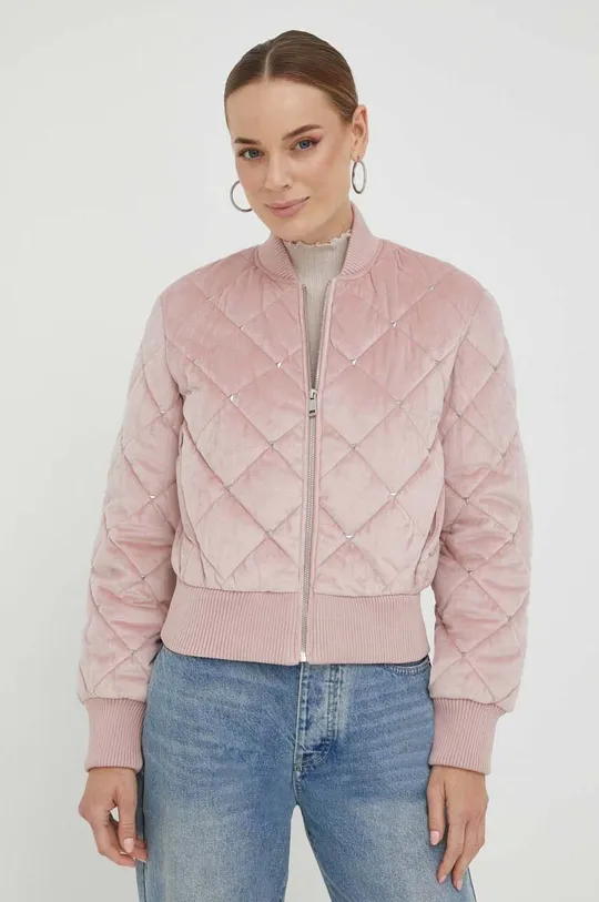 рожевий Куртка-бомбер Guess Жіночий