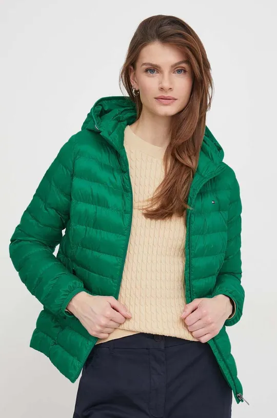зелений Куртка Tommy Hilfiger Жіночий