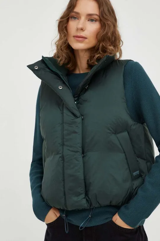 verde Levi's gilet in piuma