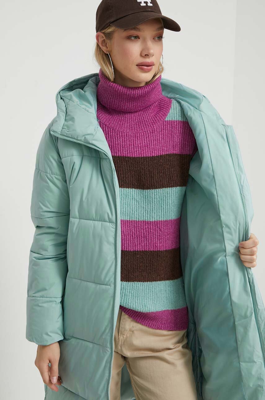 Куртка Roxy женская цвет зелёный зимняя | ANSWEAR.ua