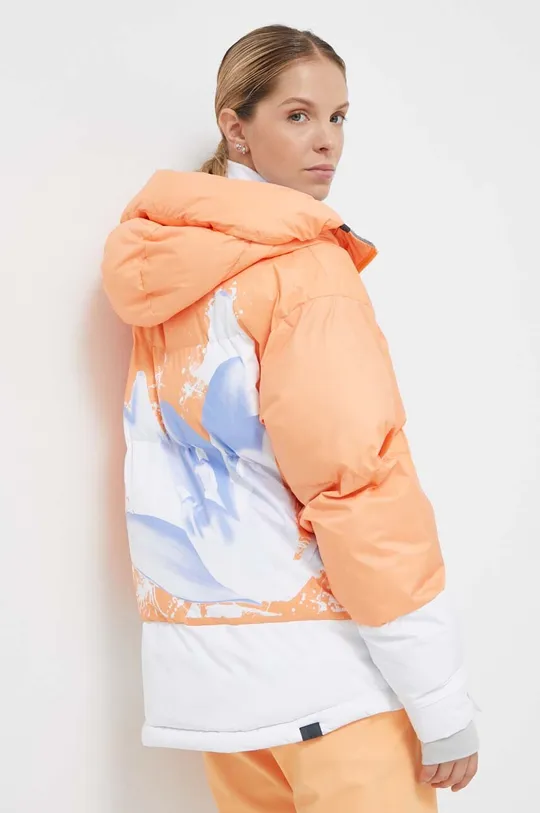 Roxy kurtka x Chloe Kim pomarańczowy