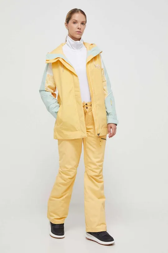 Куртка Roxy Highridge жовтий