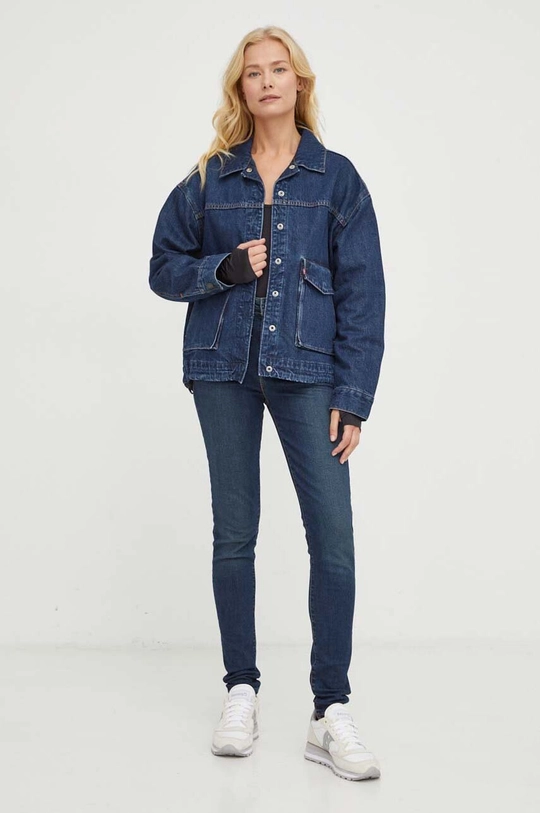 Τζιν μπουφάν Levi's A6156.0000 σκούρο μπλε AW23