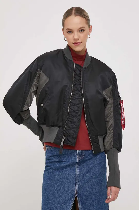 nero Alpha Industries giacca bomber MA-1 Cyber Wmn Donna