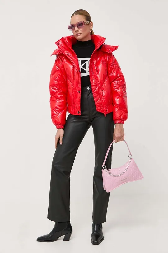 Пухова куртка Karl Lagerfeld червоний