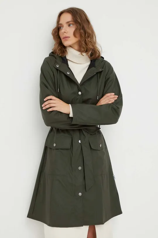 Rains giacca impermeabile 18130 Jackets verde