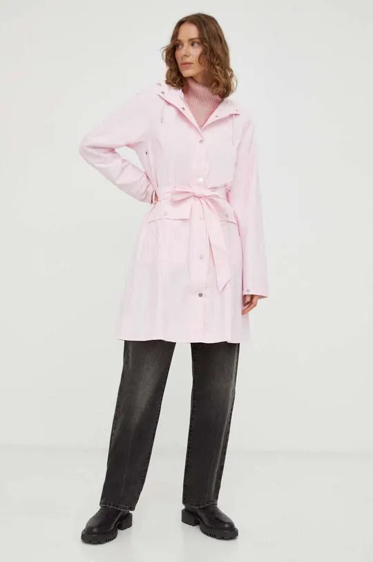 ροζ Αδιάβροχο μπουφάν Rains 18130 Jackets Γυναικεία