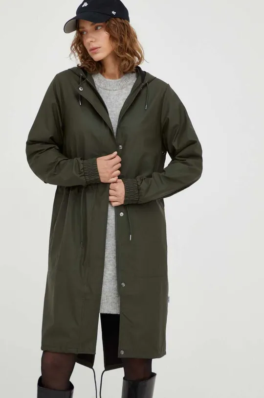 Rains giacca impermeabile 18550 Jackets verde