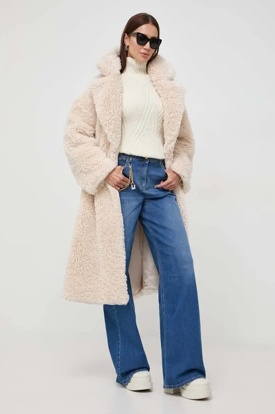 Obojstranný kabát Elisabetta Franchi 100 % Polyester