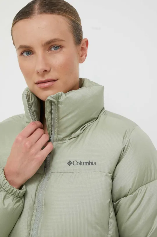 green Columbia jacket Puffect Cropped Jacket