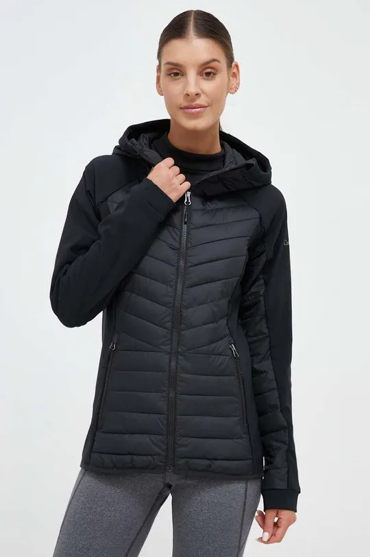 črna Športna jakna Columbia Powder Lite Hybrid Ženski