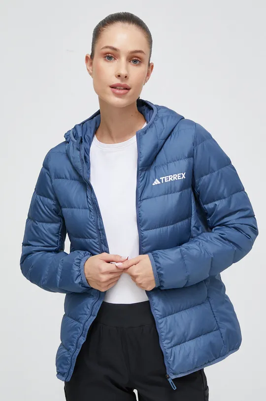 modra Puhasta športna jakna adidas TERREX Multi Ženski
