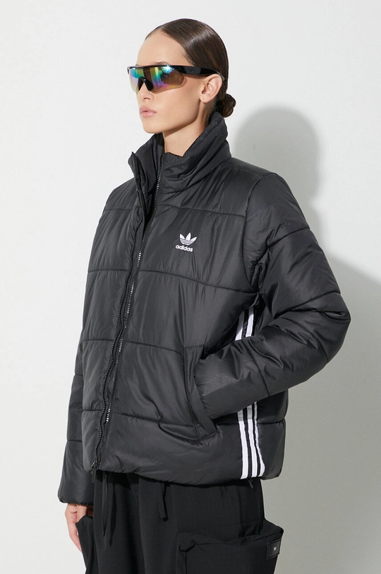 crna Jakna adidas Originals Adicolor Puffer