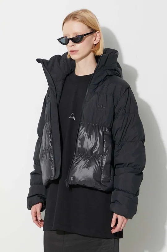 crna Pernata jakna adidas Originals Regen Cropped Jacket Black