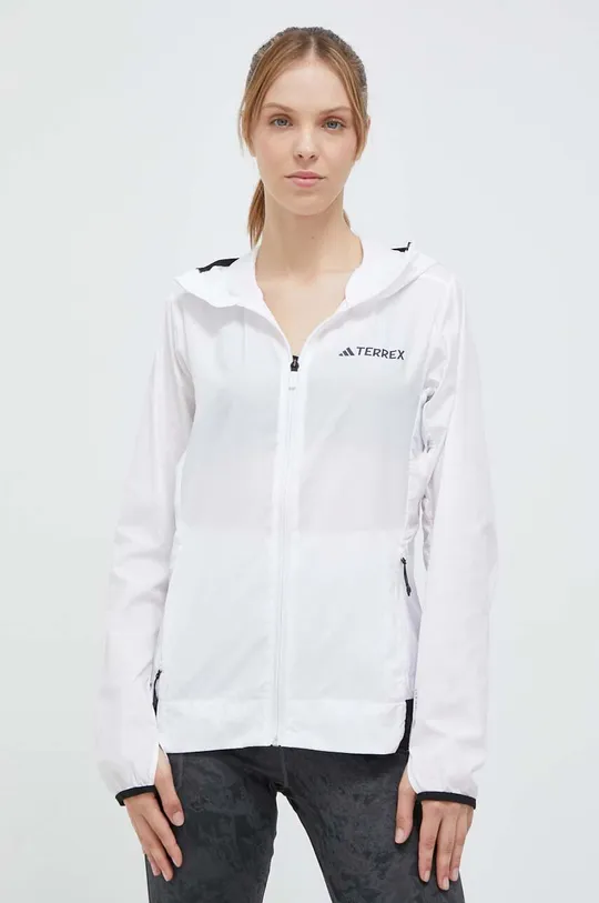 λευκό Αντιανεμικό adidas TERREX Xperior Windweave Γυναικεία