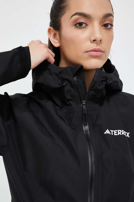 czarny adidas TERREX kurtka przeciwdeszczowa Xperior GTX Paclite