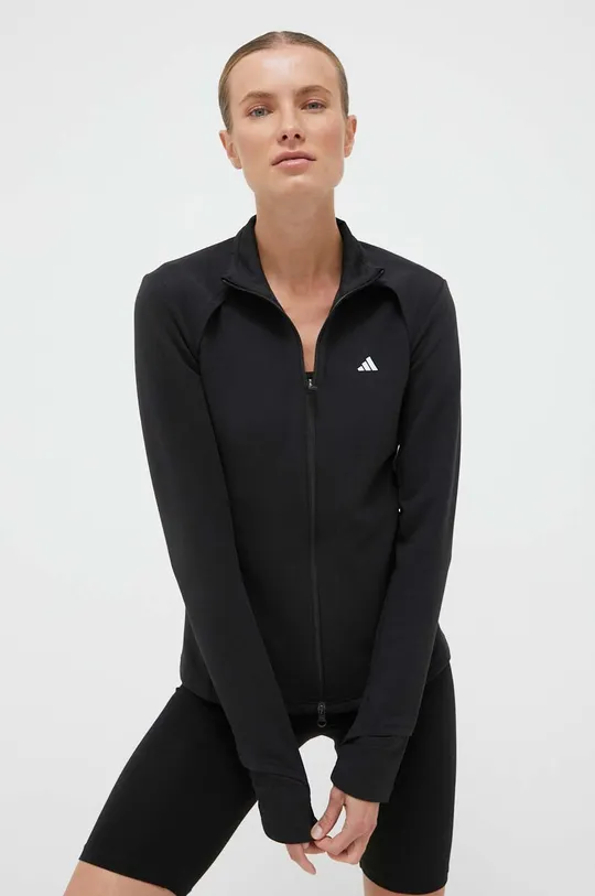 fekete adidas Performance edzős pulóver