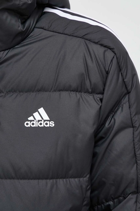 Μπουφάν με επένδυση από πούπουλα adidas Essentials HZ8483 μαύρο