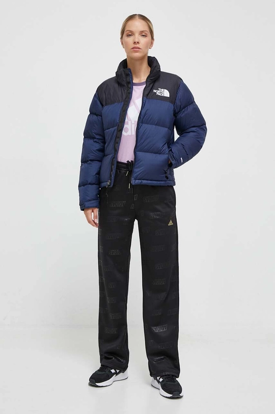 Péřová bunda The North Face s podšívkou námořnická modř NF0A3XEO92A1