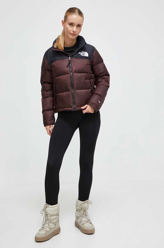 Пуховая куртка The North Face коричневый