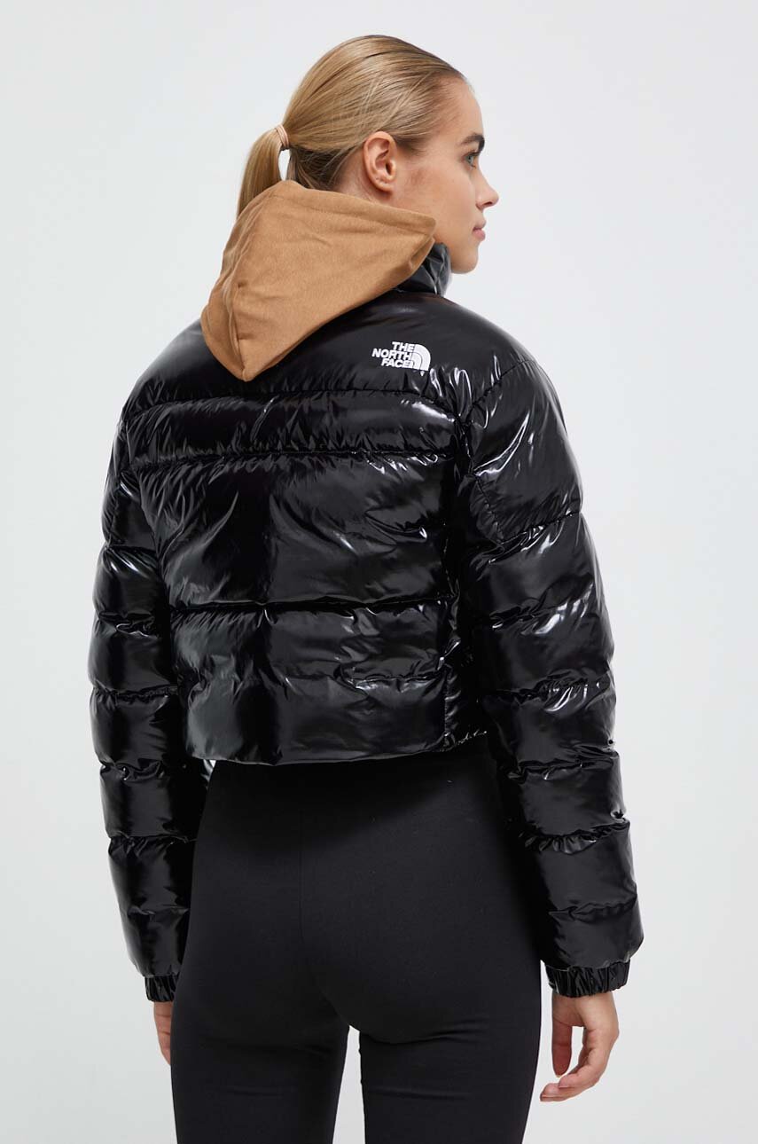 Куртка The North Face женская цвет чёрный зимняя oversize | ANSWEAR.ua