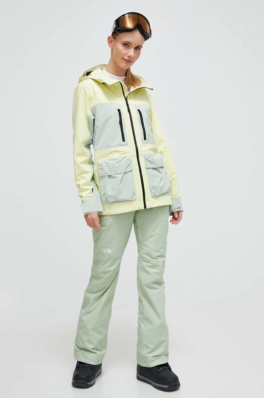 The North Face giacca Dragline giallo